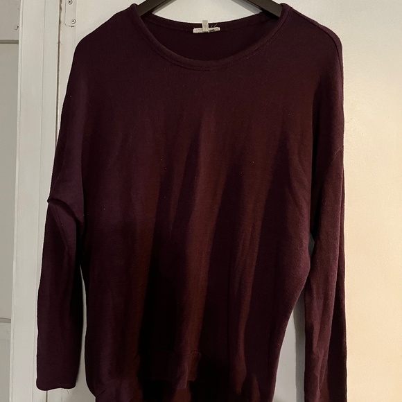 Burgundy Long Sleeve